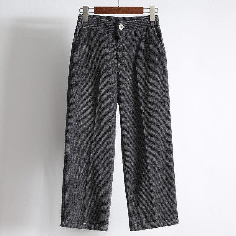 wide leg elastic waist pants