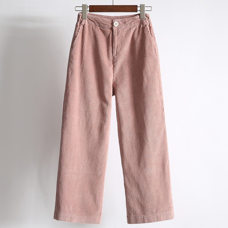 wide leg elastic waist pants