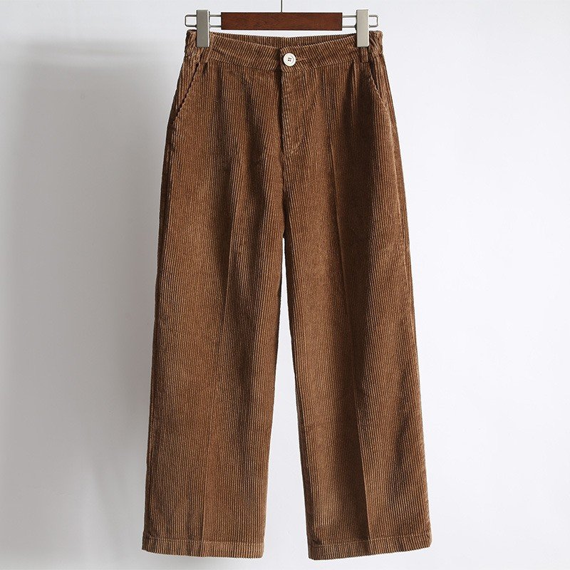 wide leg elastic waist pants